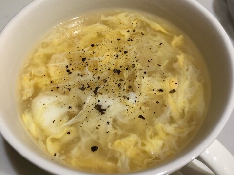 和食にも合う♪卵スープ